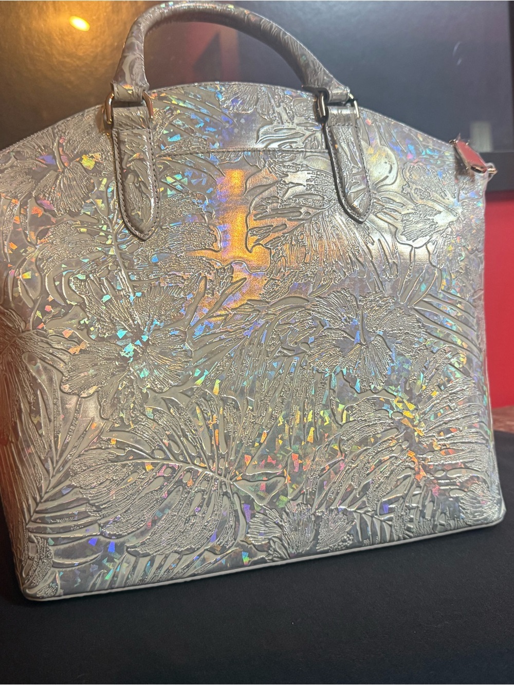 NWT, Brahman large Duxbury satchel , Silver Serenade - Picture 3 of 5